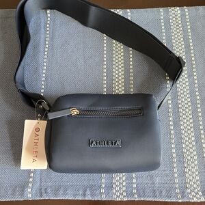 Athleta Navy Crossbody Bag